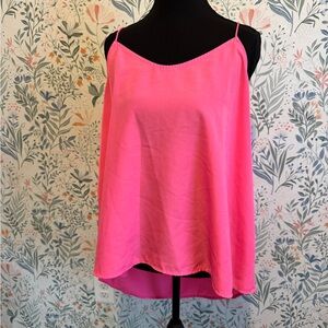 No Boundaries Vibrant Pink Camisole Top